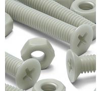 50x testa svasata super nylon rinforzato con riempimento in vetro M2x 16mm