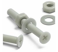 50x testa svasata super nylon rinforzato con riempimento in vetro M4x 30mm
