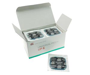 50x Universal Patch UP6 TipTop cerotto universale 43x43mm riparazione pneumat...