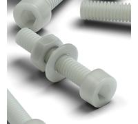 50x viti testa incassata PA66 GF M3 x 20 mm + dadi e rondelle