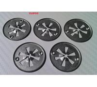 50X VW Audi Golf MK4 MK5 Finiture Scarico Protezione Calore Fissaggio Clip GTD