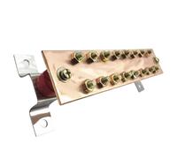 50x300mm Stagnato Rame Messa a Terra Bus Equipotential Batteria Gancio Barrette