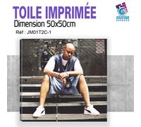 50X50CM - TELA STAMPATA QUADRO POSTER - JESSE MALIK FURIOUS 5 - JM01T2C-1