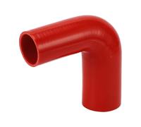 51-63mm 2.01"-2.48" ID 150mm 5.91" Lungo 90 gradi Tubo flessibile silicone rosso