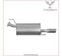 51.75.07 Silenziatore posteriore Imasaf per NISSAN JUKE