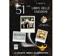 51 anni Libro delle emozioni 1974 Idea regalo compleanno: Un tuffo nei ricordi del passato come originale biglietto di auguri