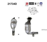 51 KW 70 CV CATALIZZATORE PER Fiat Doblo 223 1.3 JTD 16V
