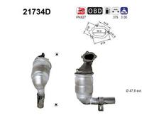51 KW 70 CV CATALIZZATORE PER Fiat Doblo 223 1.3 JTD 16V