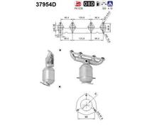 51 KW 70 CV CATALIZZATORE PER VW Caddy III 2KA, 2KH, 2CA, 2CH 2.0 SDI