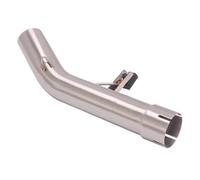 51 Mm Per SUZUKI GSF650 GSX650F GSF1250 2007-2018 Terminale Scarico Escape Interfaccia Modificata Tubo Collegamento Centrale In Acciaio Inox Tubo Scarico Moto