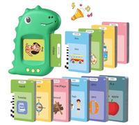 510 Parole Carte Flash Parlanti Montessori Francese Carte educative per Bambini Talking Flash Cards 255 fogli di 3+ anni Giocattoli educativi Regali di compleanno per Bambini(Verde Francese 510)