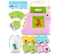 510 Parole su Flashcard in Italiano e Inglese, Giochi di Vocabolario Montessori per Bambini dai 2 ai 6 anni, Giocattolo Educativo Prescolare per Imparare a Parlare