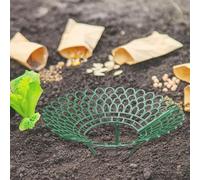 510 supporti da giardino per fragole con 3 gambe robuste per migliorare la salute delle piante (bianco S 10 pezzi)