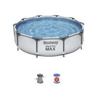 51026 Q.TA' 1 PISCINA STEEL PRO MAX C/TELAIO E POMPA D 305X76 56408