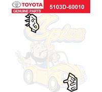 5103D-60010 TOYOTA PIASTRA ORIGINALE SUB-ASSY, GUIDA LATERALE TELAIO, LH