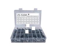 510Pcs/lot 24 Values10V/16V/25V/50V (0.1uF~1000uF) Electrolytic capacitor Assorted capacitors assortment samples ZDVHOMCB