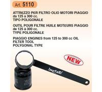 5110 BUZZETTI - ATTREZZO SMONTA FILTRO OLIO SUI MOTORI PIAGGIO 4T 180 200 225