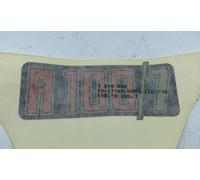 51141240000 ETICHETTA LOGO ADESIVO ORIGINALE BMW R 100/7 R100/7T 1976→ GENUINE