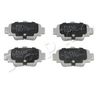 51197 JAPKO Kit pastiglie freno, Freno a disco per NISSAN