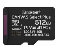 Kingston Canvas Select Plus Scheda di memoria microSD 512GB micSDXC Gen3 150R A1 Adattatore SD non incluso - SDCS3/512GBSP