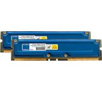 512MB (2 X 256MB) PC700 184-PIN ECC Rambus Workstation Rdram Rimm Memory Kit RAM