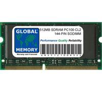 512MB PC100 100MHz 144-PIN SDRAM SODIMM MEMORIA RAM PER IBOOK G3 E POWERBOOK G4