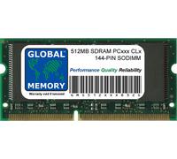 512MB PC100 100MHz / PC133 133MHz 144-PIN SDRAM SODIMM RAM Per Apple Laptop/PC