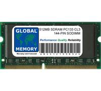 512MB PC133 133MHz 144-PIN Sdram Memoria Sodimm RAM Per Portatili/Computer