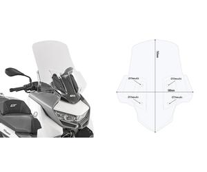 5132DT GIVI parabrezza/cupolino per BMW C 400 GT 2019 2020 2021 2022 2023