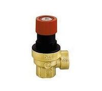CALEFFI - VALVOLA DI SICUREZZA ORDINARIA ATTACCHI 1/2" F-F TARATURA 3 BAR 513430