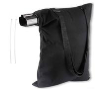 5140125-95 Borsa per detriti riutilizzabile per soffiatore di foglie per BV2900 BV3100 5140117-99 progettata per Black & Decker con scarico sicuro con cerniera