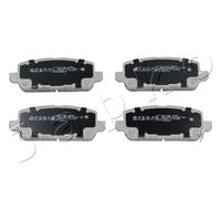 51414 JAPKO Kit pastiglie freno, Freno a disco per HONDA