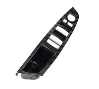 51417225851 Maniglia Per Porta Interna Per Auto Per BMW Serie 5 F10 F11 520d 525d 530d 535i Pannello Interno Pull Trim Cover Maniglia Porta Auto(LHD-Carbon-1PCS)