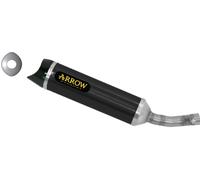 51503AKN - Terminale Scarico Arrow Thunder Dark Yamaha YZF-R 125 (08-13)