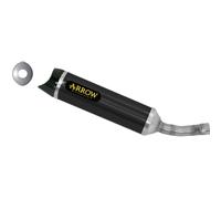 51503AKN - Terminale Scarico Arrow Thunder Dark Yamaha YZF-R 125 (08-13)