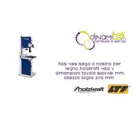 5154303 HBS 433 Sega A Nastro Per Legno 400 V HOLZKRAFT Dimensioni Tavola 610X43