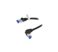51558 Patch cord connettore RJ45, connettore RJ45, angolato, inferiore Goobay