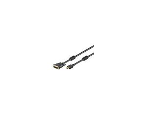 51581 4040849515811 goobay Cavo adattatore DVI-D maschio > HDMI maschio