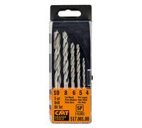 Set di 5/8 punte elicoidali CMT per elettroutensili Cod.: 517