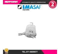 517207 Silenziatore posteriore (MARCA IMASAF).