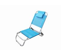51796 SPIAGGINA REGOLABILE AZZURRA DM22 IN ALLUMINIO/TEXTILENE