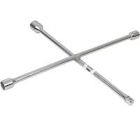 518.1155 Chiave a Croce per Bulloni Ruote, Cromata Opaca, Teste Lucidate, 24 X 2