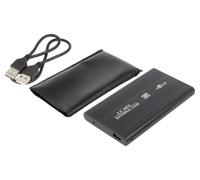 51856 Alloggiamento disco rigido: 2,5" PnP SATA III, USB 2.0 alluminio QOLTEC