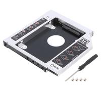 51869 Case disco rigido: 2,5" SATA I,SATA II,SATA III alluminio QOLTEC
