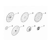 51869956 - Copricerchi FIAT Panda - anno: dal 2009-2012