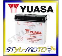 51913 BATTERIA ORIGINALE YUASA AD ACIDO BMW R 1200RT-SE 2012