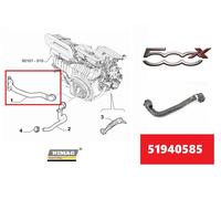 51940585 Manicotto Tubo Liquido Raffreddamento Originale per Fiat 500x 1.6