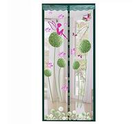 51buyoutgo Zanzariera Magnetica per Porte, Tenda Zanzariera Magnetica porta Finestra con Calamita, Tende Zanzarie Zanzariere Magnetiche Magnetica per Porte Finestre 90x210 cm Verde