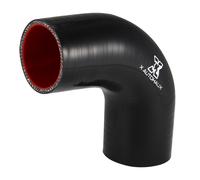 51mm 2" ID 90 Grado Auto Silicone Tubo Intercooler Tubo Rosso