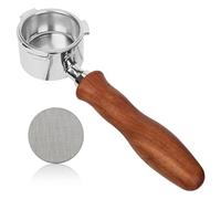 51mm Bottomless Portafilter Caffè Distribuzione Acqua Rete di Distribuzione Acqua Maniglia Mesh per 51mm Macchina Bottomless Portafilter